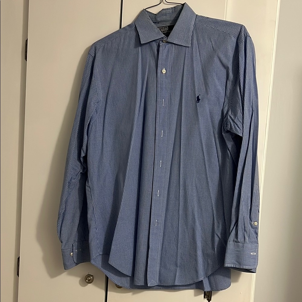 Polo by Ralph Lauren Men's Blue Shirt